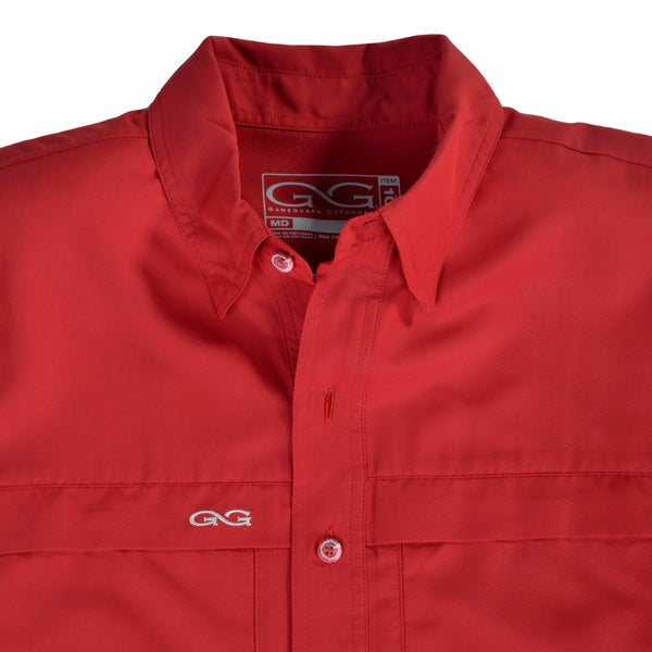 GameGuard camisa de Microfibra Crimson ] Manga corta