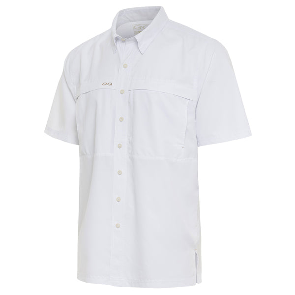 GameGuard camisa de Microfibra Blanco ] Manga corta